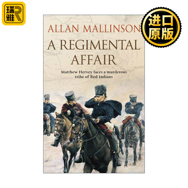 英文原版 A Regimental Affair 马修·赫维小说3 团务风波 Allan Mallinson经典英国骑兵小说 英文版 进口英语原版书籍