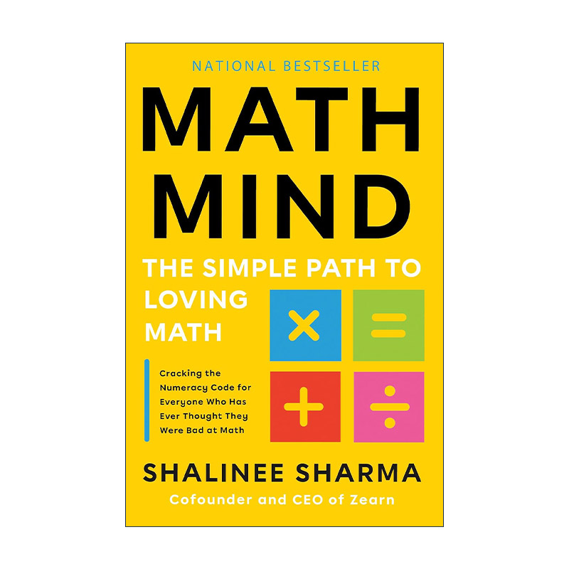英文原版 Math Sense 数学思维 爱上数学的简单之路 教育 学习方法 精装 Shalinee Sharma 英文版 进口英语原版书籍