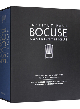 博古斯学院法式西餐烹饪宝典 Institut Paul Bocuse 英文原版 Institut Paul Bocuse Gastronomique 全英文版进口原版英语书籍