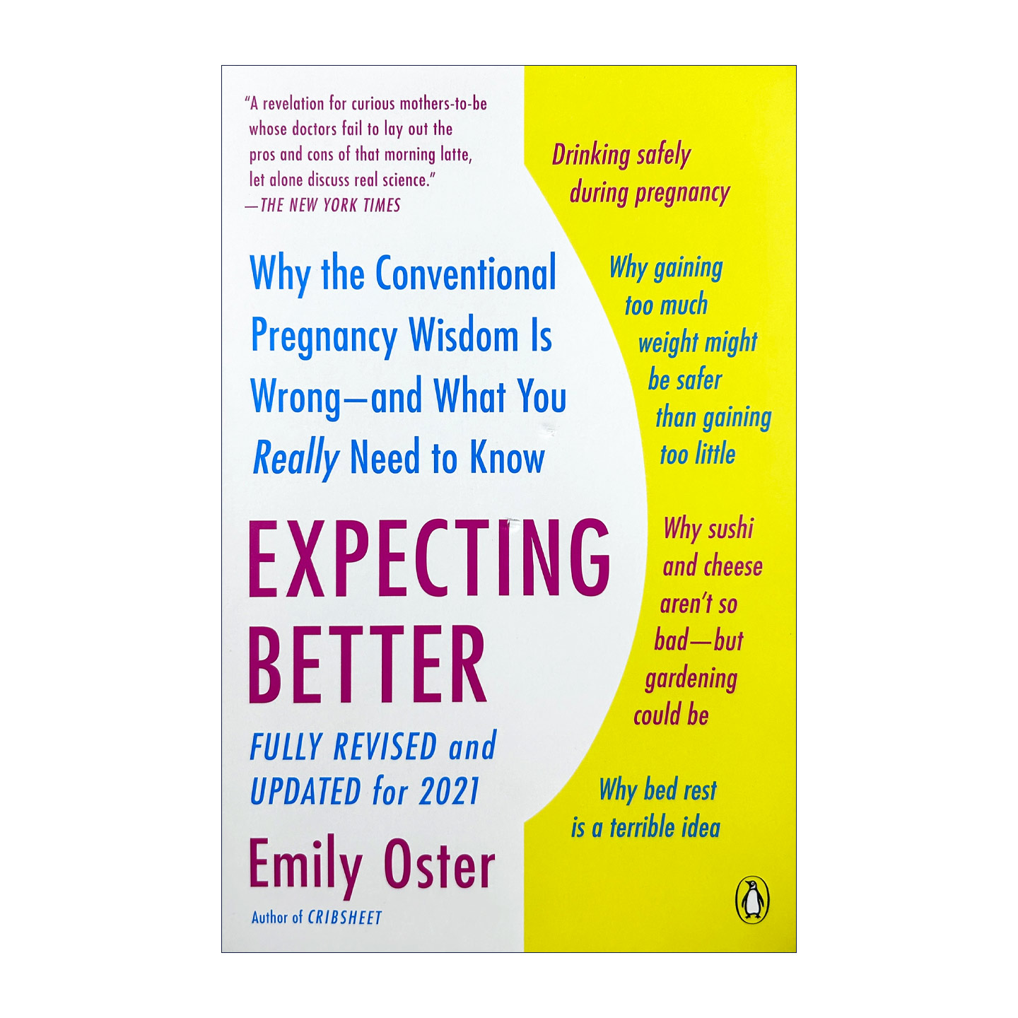 Expecting Better 期待更好 为什么传统的怀孕观念是错误的 英文原版 备孕百科 Emily Oster 进口英语书籍