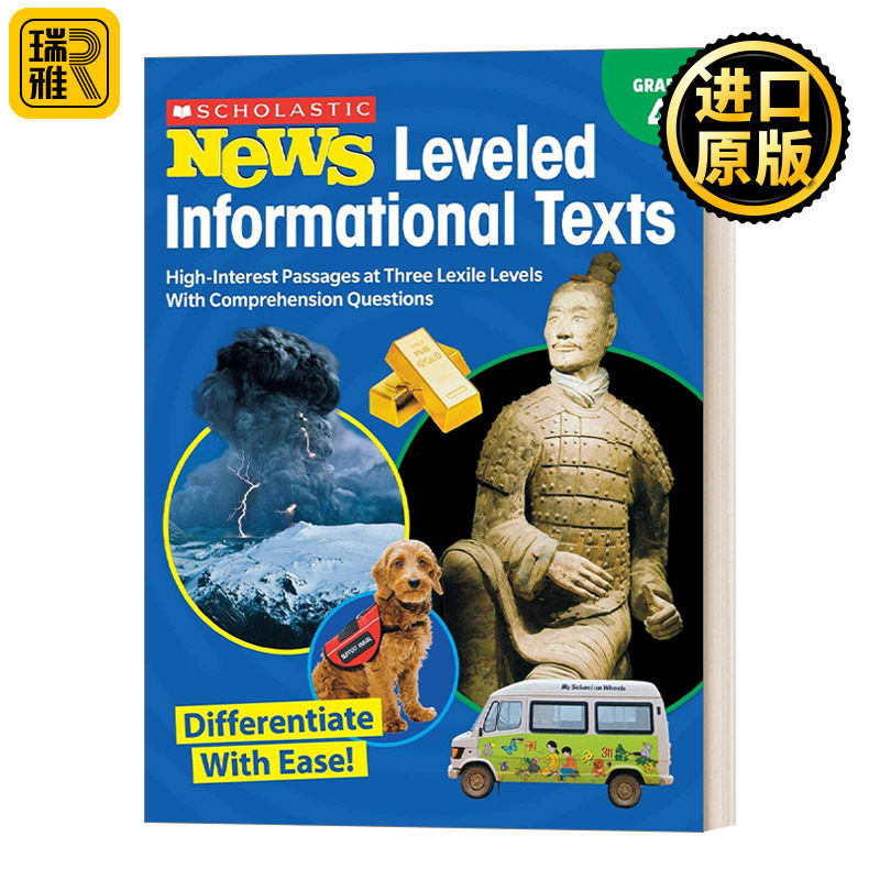 Scholastic News Leveled Informational Texts: Gr. 进口英语原版书籍