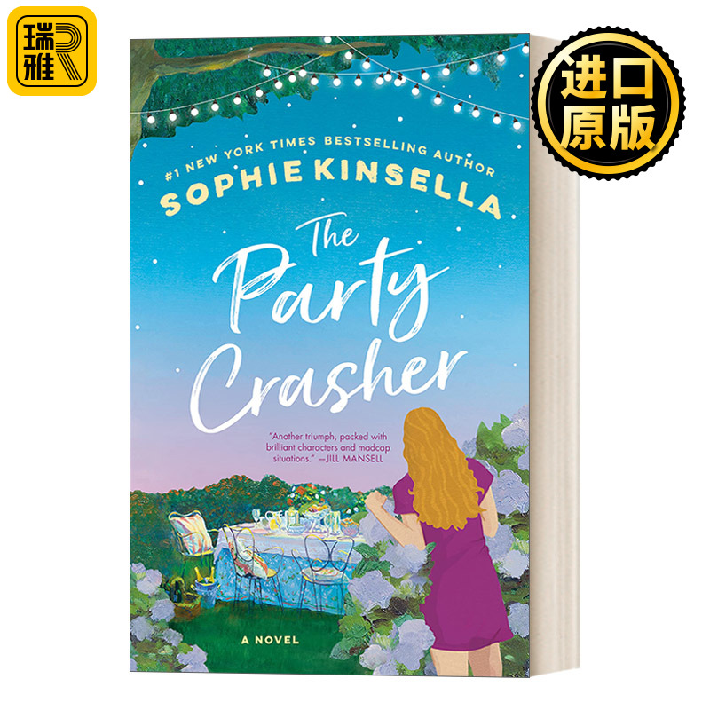 现货 The Party Crasher A Novel Sophine Kinsella文学小说