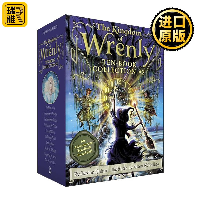 英文原版 The Kingdom of Wrenly Ten-Book Collection 2 儿童魔法故事 Wrenly王国系列11-20套装 英文版 进口英语原版书籍