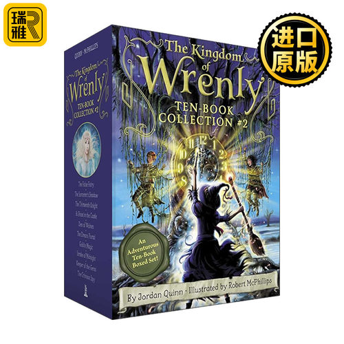 英文原版 The Kingdom of Wrenly Ten-Book Collection 2 儿童魔法故事 Wrenly王国系列11-20套装 英文版 进口英语原版书籍