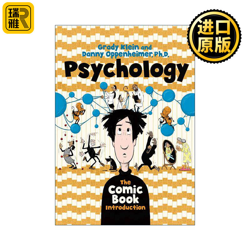英文原版 Psychology 图解心理学 为你开启心理学与生活的大门 科普漫画 丹尼·奥本海默 英文版 进口英语原版书籍
