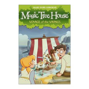 the Magic House 英文版 书籍 英文原版 航行 Voyage Tree 神奇树屋15 Vikings 进口英语原版 维京人