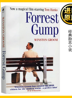 阿甘正传 英文原版 Forrest Gump 经典励志小说 电影原著 Winston Groom温斯顿格卢姆 英语书籍 可搭当幸福来敲门一个人的朝圣