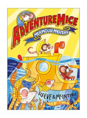 英文原版 Adventuremice Mermouse Mystery 冒险老鼠佩德罗2 儿童插画故事书 英文版 进口英语原版书籍