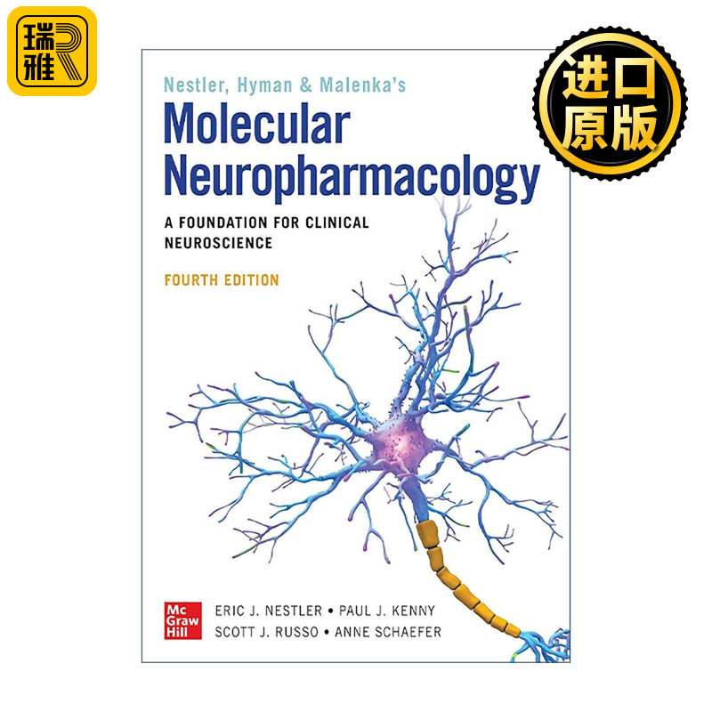 英文原版 Molecular Neuropharmacology 分子神经药理学 临床神经科学的基础 第4版 英文版 进口英语原版书籍