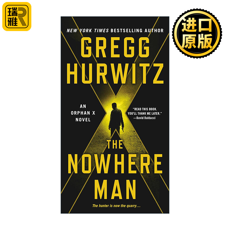 英文原版 The Nowhere Man 孤儿刺客2 格雷格·赫维茨 畅销悬疑小说 英文版 进口英语原版书籍