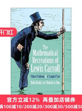 英文原版 The Mathematical Recreations of Lewis Carroll 刘易斯·卡罗尔的数学游戏 枕头问题集 谜题 英文版 进口英语原版书籍
