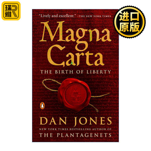 Magna Carta 大宪章 自由的诞生 英国法律历史 Dan Jones