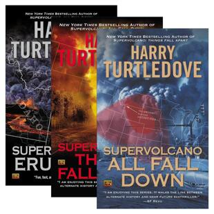 英文原版 Supervolcano 超级火山系列1-3册 科幻小说 雨果奖得主Harry Turtledove 英文版 进口英语原版书籍