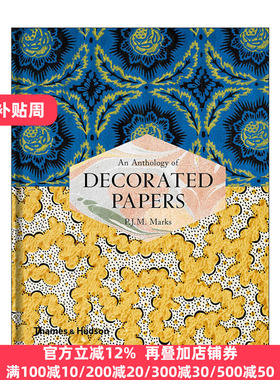 正版 An Anthology of Decorated Papers 英文原版 进口英语书籍