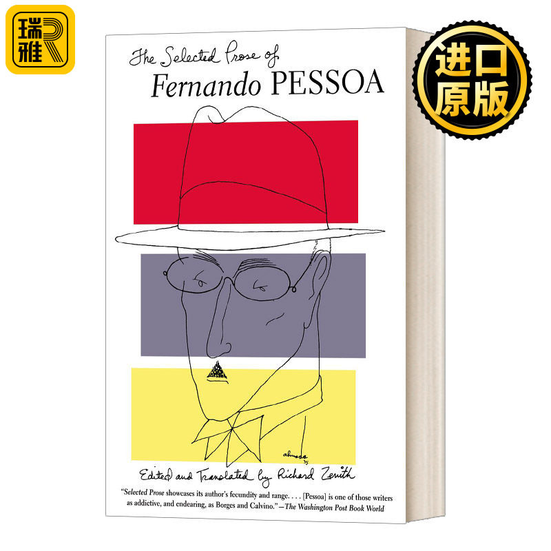 想象一朵未来的玫瑰 佩索阿诗选 英文原版 The Selected Prose of Fernando Pessoa 英文版 进口英语原版书籍