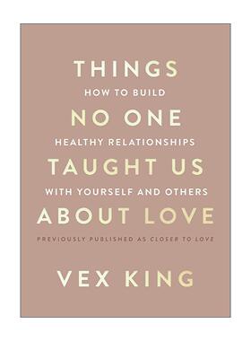 英文原版 Things No One Taught Us About Love 没人教过我们的爱情课 如何与自己和他人建立健康的关系 英文版 进口英语原版书籍