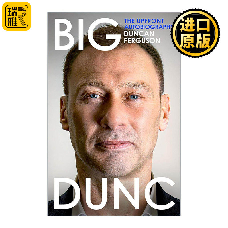 英文原版 BIG DUNC 苏格兰足球运动员邓肯·弗格森自传 英文版 进口英语原版书籍