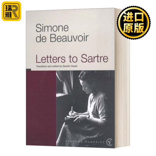英文原版 Letters To Sartre 波伏娃致萨特书信集 西蒙娜德波伏瓦 英文版 Simone de Beauvoir 进口英语原版书籍