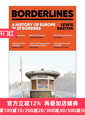 英文原版 Borderlines A History of Europe 边界线 从边缘讲述的欧洲历史 英文版 进口英语原版书籍