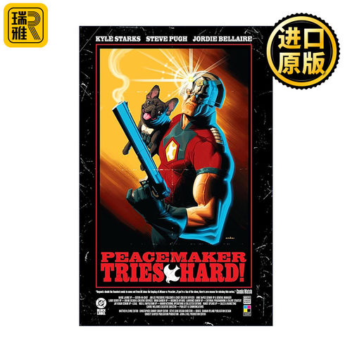英文原版 Peacemaker Tries Hard! 和平使者 非常努力 1-6合集 DC漫画 英文版 进口英语原版书籍