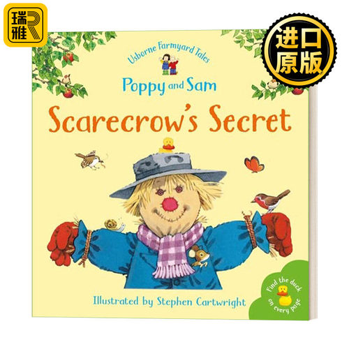 Farmyard Tales Poppy and Sam: Scarecrow's Secret 农场故事：稻草人的秘密 儿童绘本