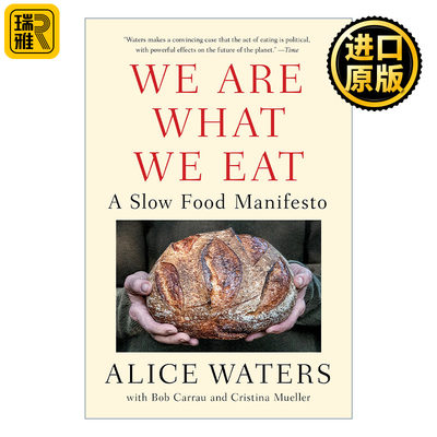 We Are What We Eat 我吃故我在 慢食与文化 Alice Waters 英文原版