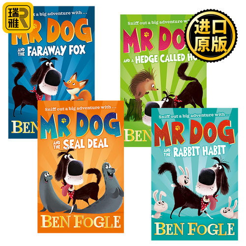 Mr Dog狗狗绅士系列4册 动画故事绘本 Ben Fogle;Steve Cole