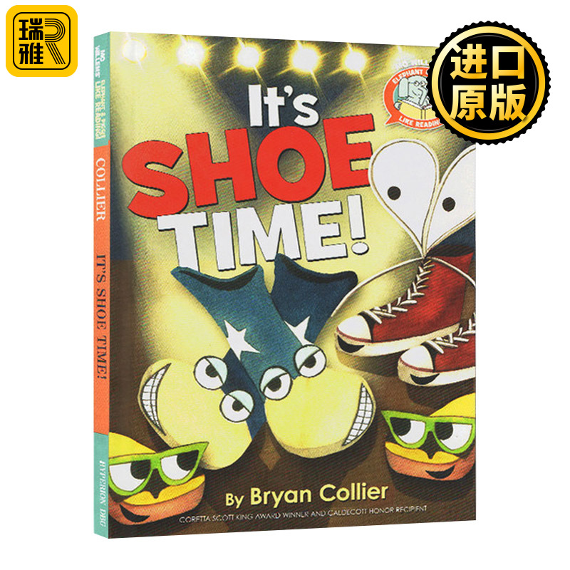 2 Elephant and Piggie Like Reading! It's Shoe Time!儿童绘本