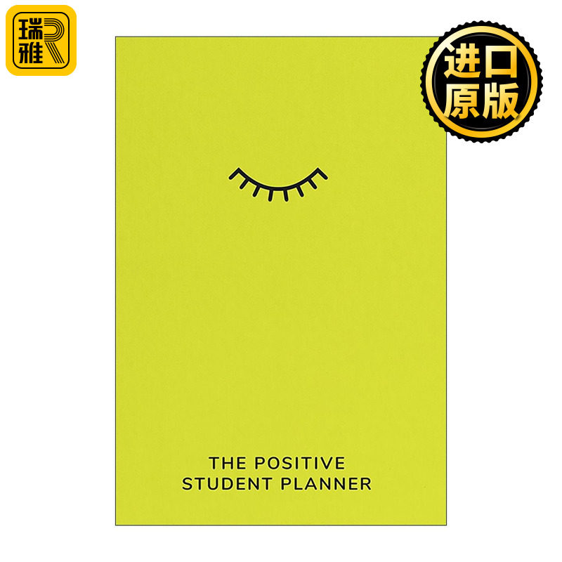 英文原版 The Positive Student Planner 积极学生计划本 精装 通往更聪明学习 更好成绩和更快乐心态的实用指南 进口英语原版书籍