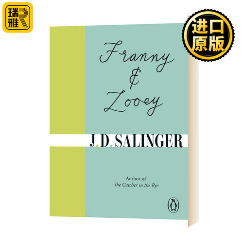 弗兰妮与祖伊 英文原版 Franny and Zooey塞林格 经典文学名著 九故事麦田里的守望者The Catcher in the Rye作者正版进口英语书籍