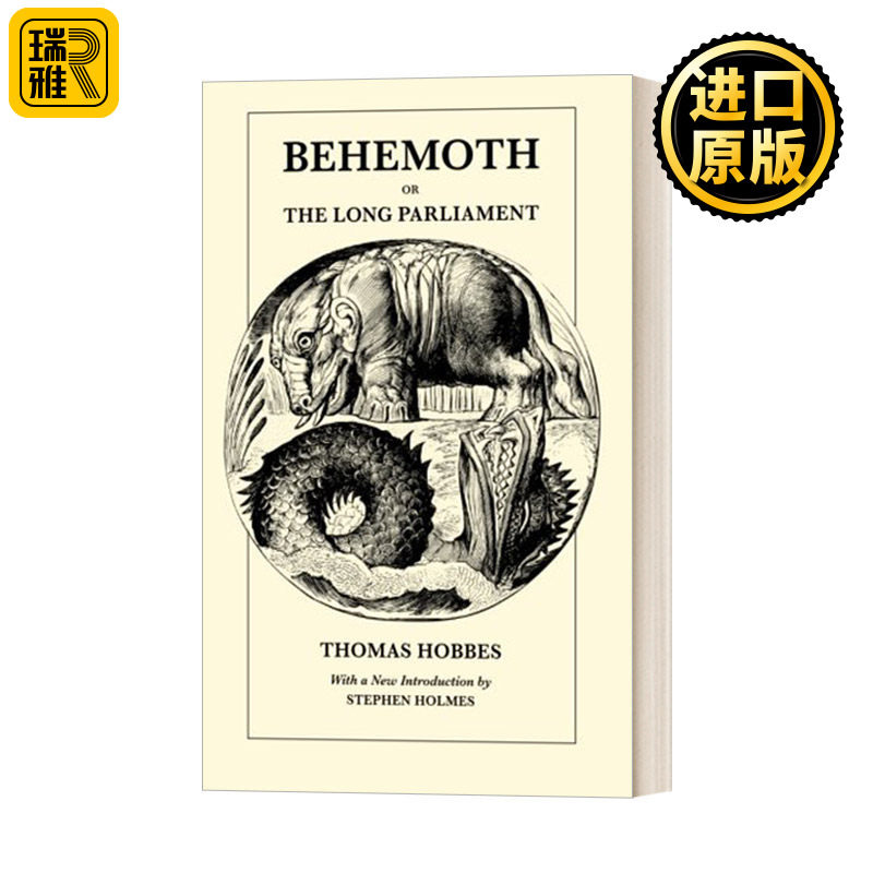 Behemoth or The Long Parliament 比希莫特 英国内战缘由史 利维坦作者霍布斯Thomas Hobbes