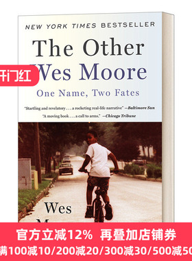 人生分叉的路径 另一个韦斯 摩尔 同名不同命 英文原版 The Other Wes Moore One Name Two Fates 英文版 进口英语原版书籍