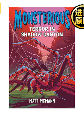 英文原版 Monsterious 03 Terror in Shadow Canyon 怪物系列3 暗影峡谷的恐怖 儿童冒险小说 英文版 进口英语原版书籍