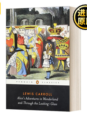 爱丽丝梦游仙境&爱丽梦中奇遇 英文原版 Alice's Adventures in Wonderland and Through the Looking Glass 漫游奇境记 英语书籍