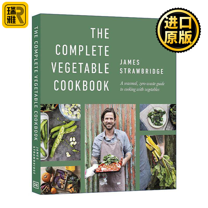 英文原版 The Complete Vegetable Cookbook DK蔬菜烹饪完全指南 130多种素食食谱 精装插图版 英文版 进口英语原版书籍