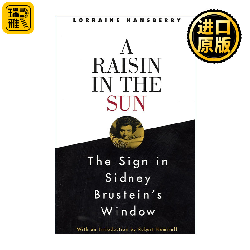 英文原版 A Raisin in the Sun and The Sign in Sidney Brustein's Window 阳光下的葡萄干 西德尼·布鲁斯坦窗上的标帜