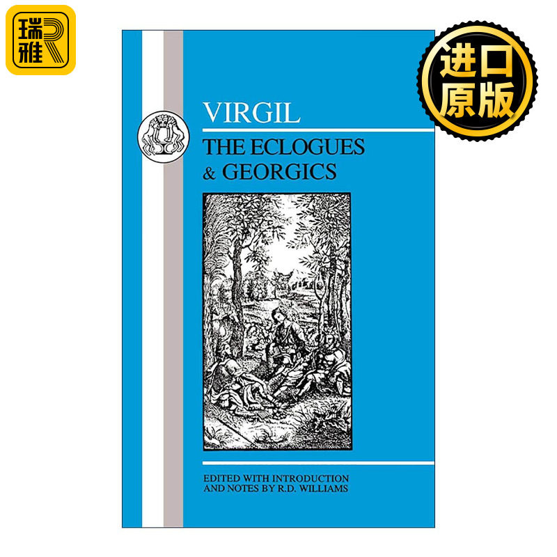 英文原版 Virgil Eclogues & Georgics 拉丁语文本系列 维吉尔 牧歌集 农事诗 R.D.Williams 英文版 进口英语原版书籍