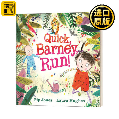 Quick, Barney, RUN! 本尼快跑 英文原版儿童绘本