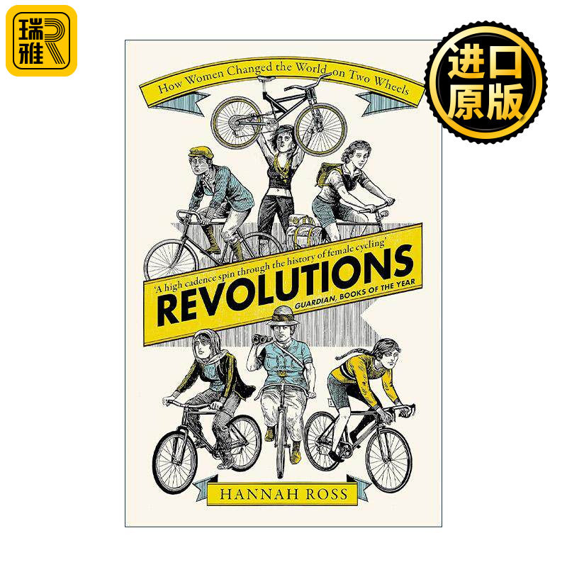 英文原版 Revolutions 自行车改变的世界 女性骑行的历史 英文版 进口英语原版书籍