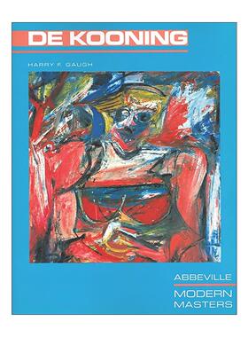 英文原版 Willem De Kooning 威廉·德库宁 抽象表现主义画家画册作品集 现代大师系列 Modern Masters 英文版 进口英语原版书籍
