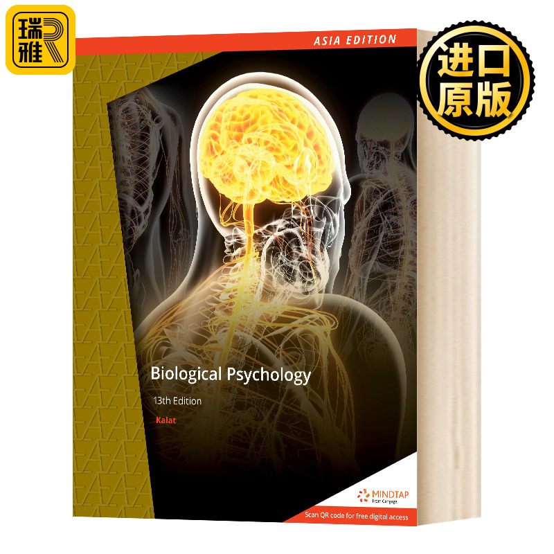 Biological Psychology 生物心理学 第13版 英文原版