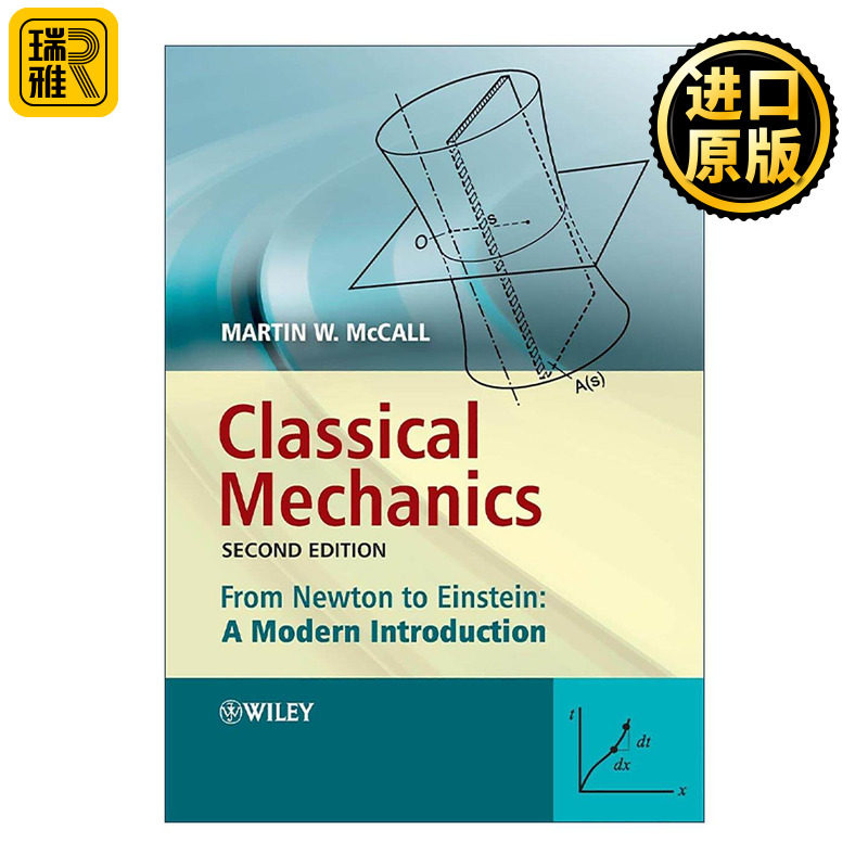 英文原版 Classical Mechanics 经典力学现代导论 从牛顿到爱因斯坦 第2版 英文版 进口英语原版书籍