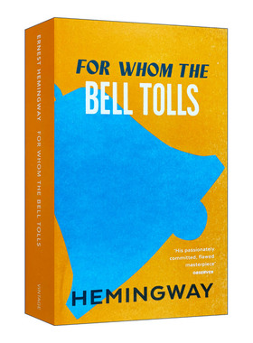 For Whom The Bell Tolls 丧钟为谁而鸣 英文原版 海明威Ernest Hemingway 外国原著小说 名著书籍 进口经典英语小说书籍