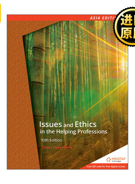 英文原版 Issues and Ethics in the Helping Professions 助人职业中的伦理议题 第10版 英文版 进口英语原版书籍