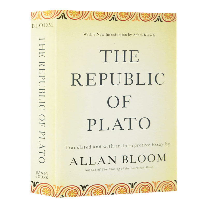 柏拉图的理想国 英文原版 The Republic of Plato 阿兰 布鲁姆翻译版 豆瓣阅读 英文版 Allan Bloom 进口英语书籍
