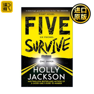 英文版 Five Survive 五人幸存 Holly Jackson畅销悬疑新作 好女孩的谋杀指南作者新书 英文原版