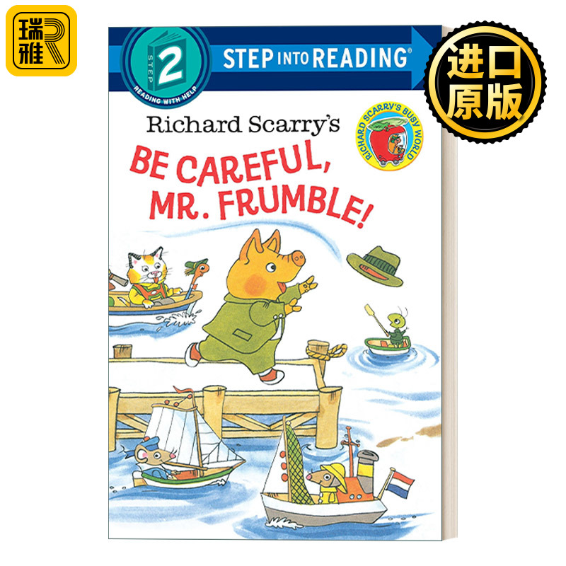 Step Into Reading Richard Scarrys Be Careful Mr Frumble