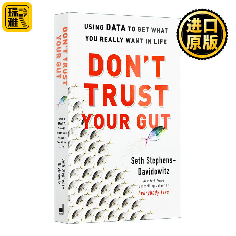 正版 Don't Trust Your Gut 别相信直觉 用数据思维获取你想要的生活 英文原版 进口英语书籍