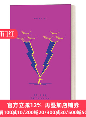 Candide Or Optimism Penguin Drop Caps Voltaire 进口英语原版书籍