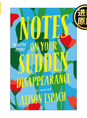 英文原版 Notes on Your Sudden Disappearance 关于你突然失踪的笔记 NRP年度书籍 英文版 进口英语原版书籍